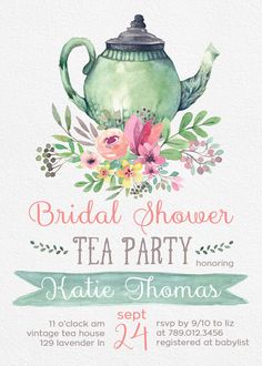 hélice carencia pase a ver Ideas para un té de cocina o Bridal shower - CRBYE Magazine